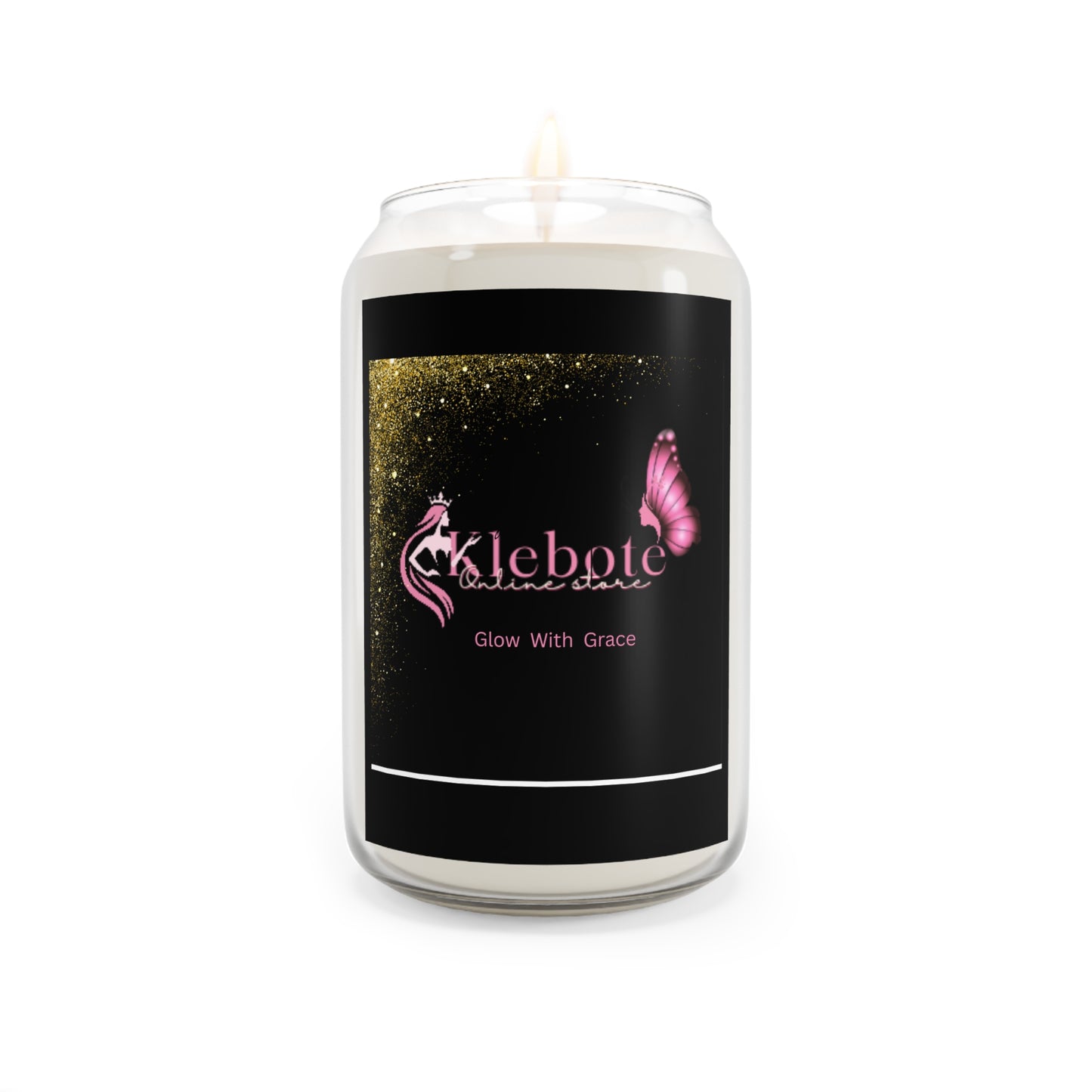 Klebote Signature Scented Soy Candle _ 13.75 oz  | Hand-Poured Luxury Candle